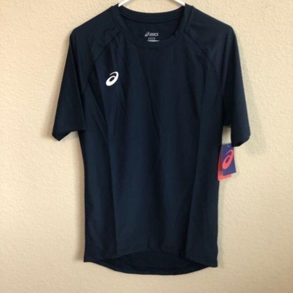 ASICS Navy Compression 1/2 Sleeve Athletic NWT